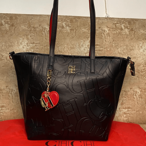 Bolsos Carolina Herrera Triangular negro